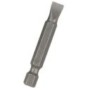 Slotted 1/4" Hex Shank Insert Power Bits